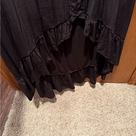 Black High Low Dress - Picture 7 of 9